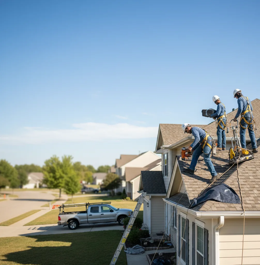 Roof Repair in Pfafftown